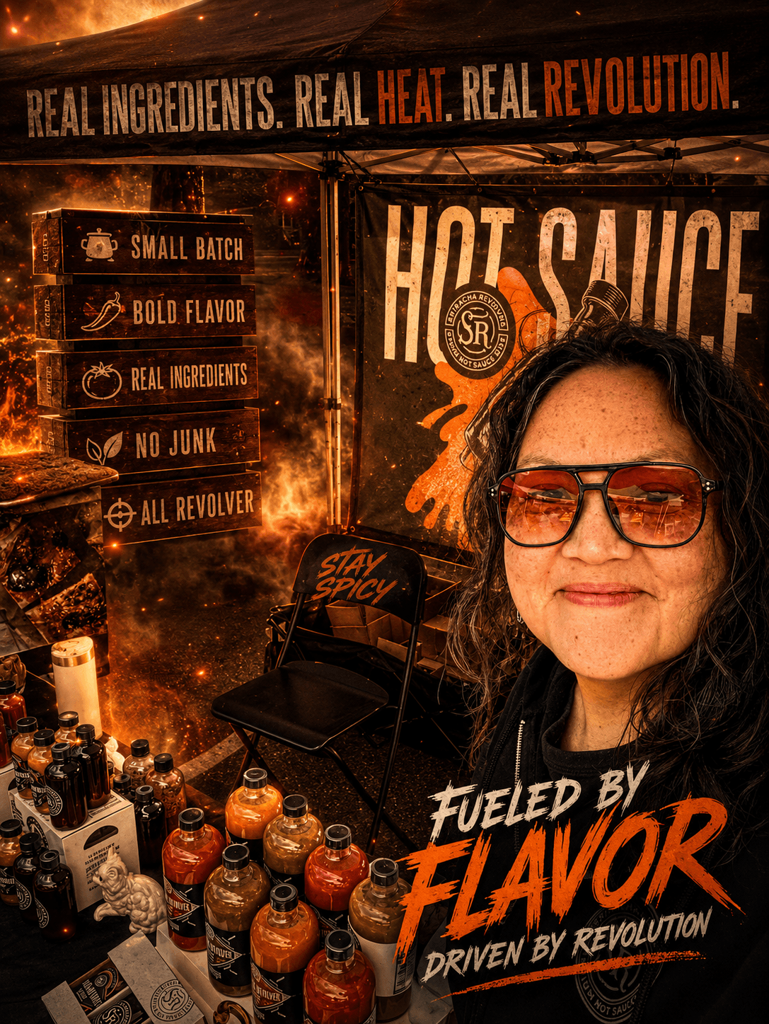 Rich Unk Discovers His New Favourite Hot Sauce at the Indigenous Market