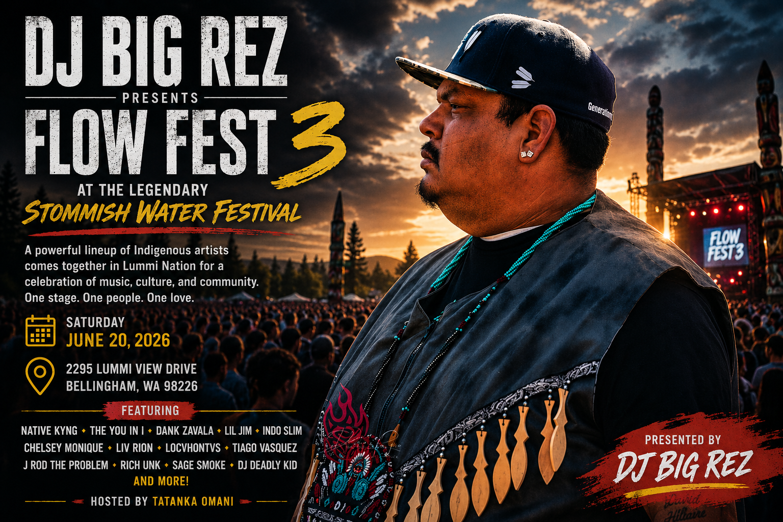 DJ Big Rez Returns with Flow Fest 3 at the Legendary Stommish Water Festival