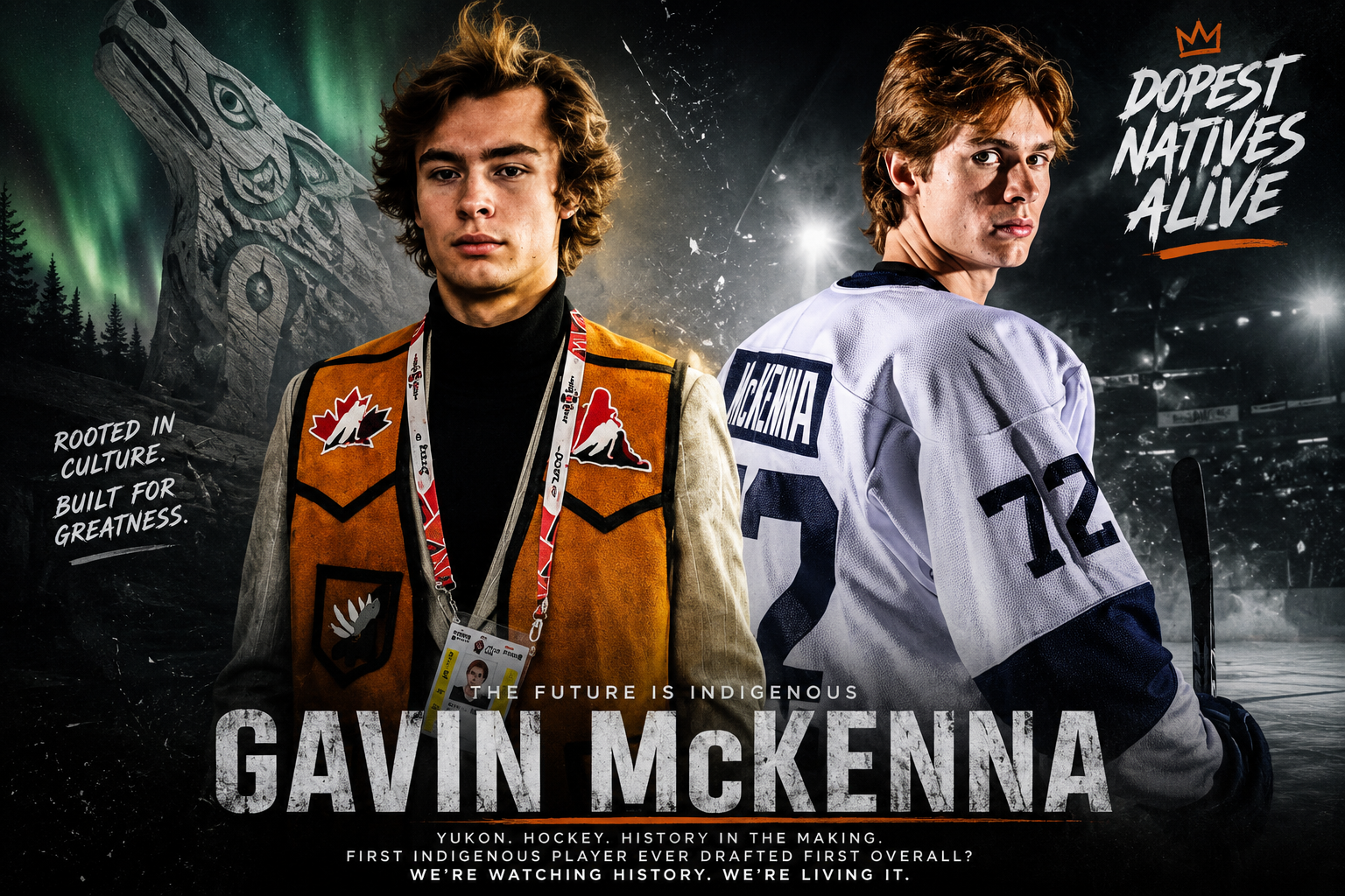 History in the Making: Gavin McKenna Could Become the First Indigenous Player Ever Selected First Overall in NHL History