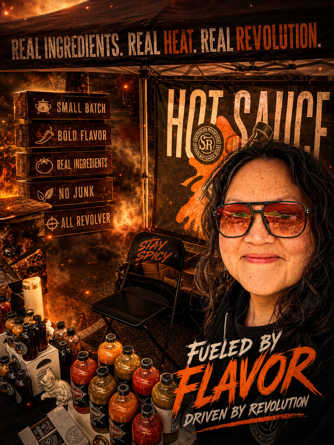 Rich Unk Discovers His New Favourite Hot Sauce at the Indigenous Market